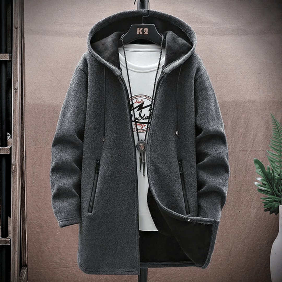 Drune | Kapuzen Fleecejacke