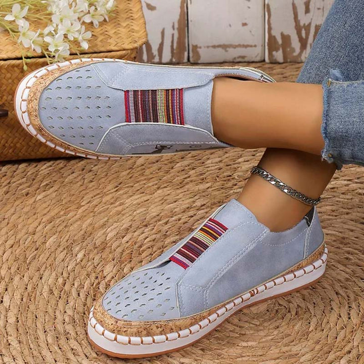 Drune | Lässige Katzenmuster Schuhe