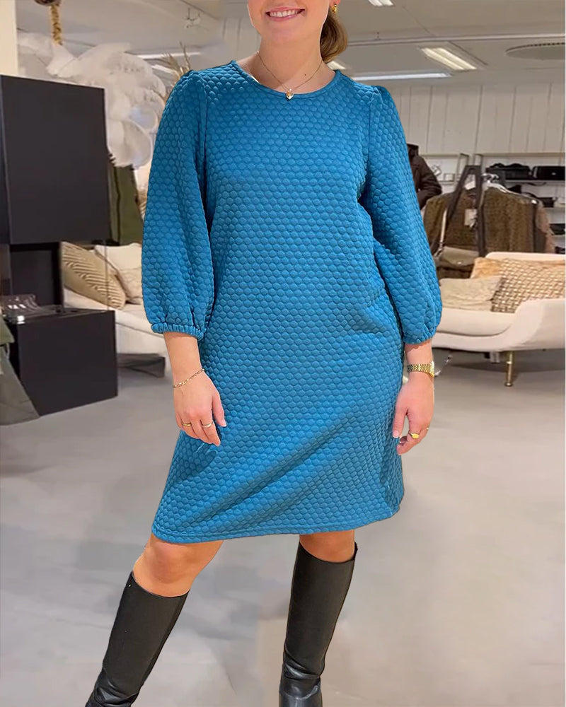 Drune | Klassisches Einfarbiges Kleid
