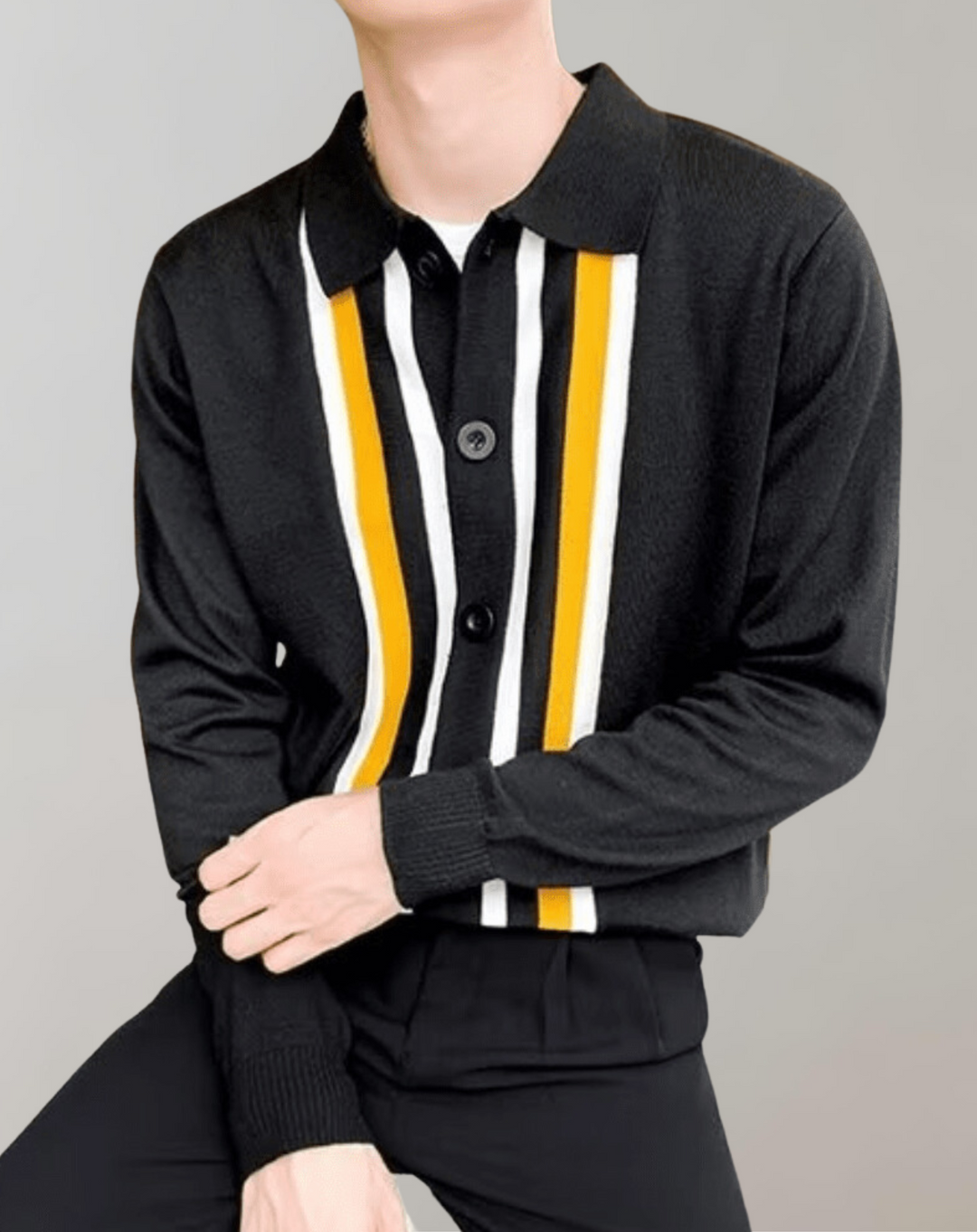 Drune | Weinlese Strickjacke