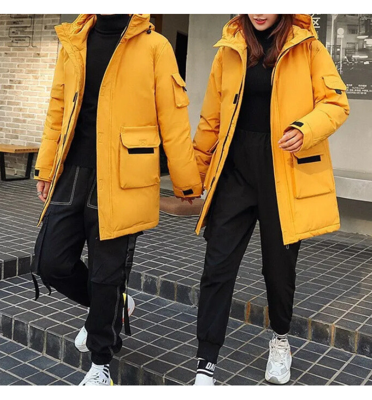 Drune | delige winterparka set - isolierte Jacke mit Kapuze für Damen