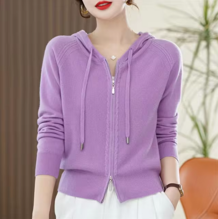 Drune | Gestrickter Hoodie