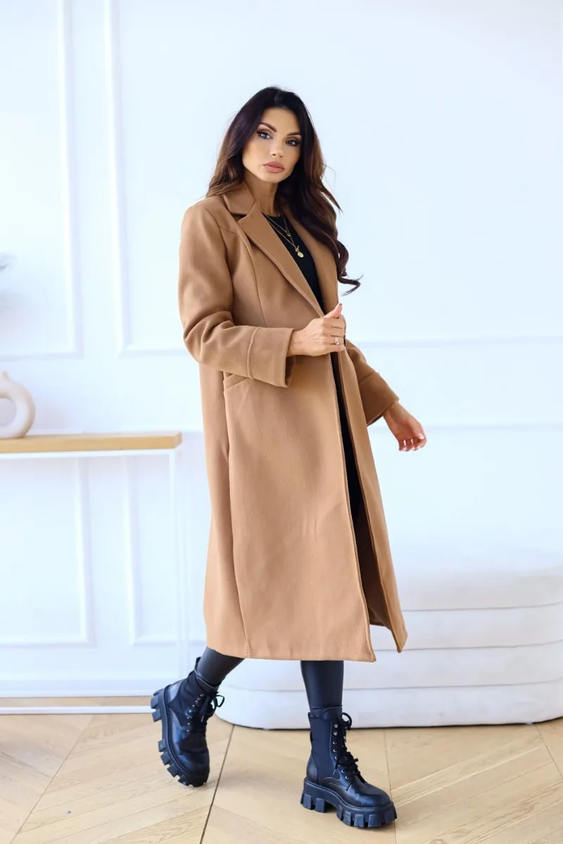 Drune | Klassischer Langer Trenchcoat mit