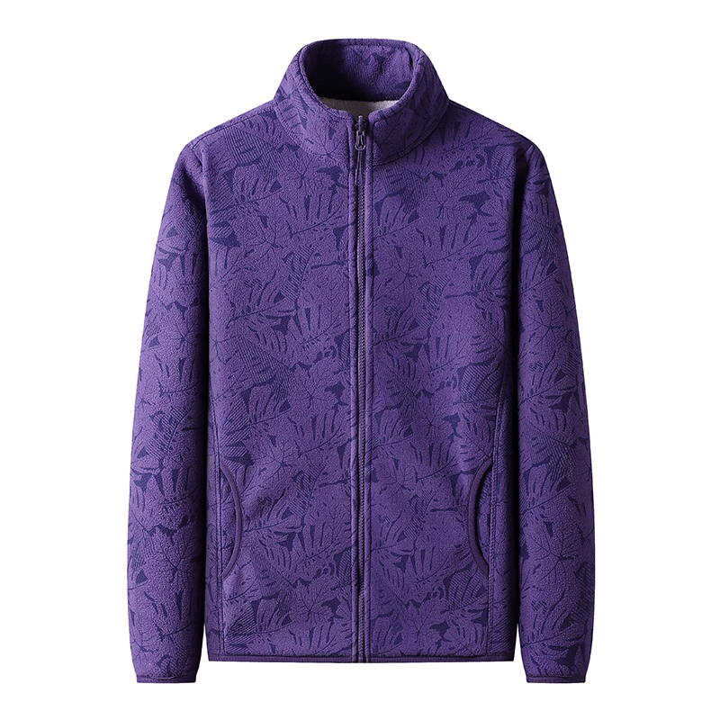 Drune | Fleece Zip-Up Jacke - Weich & Warm - Stilvolles Design