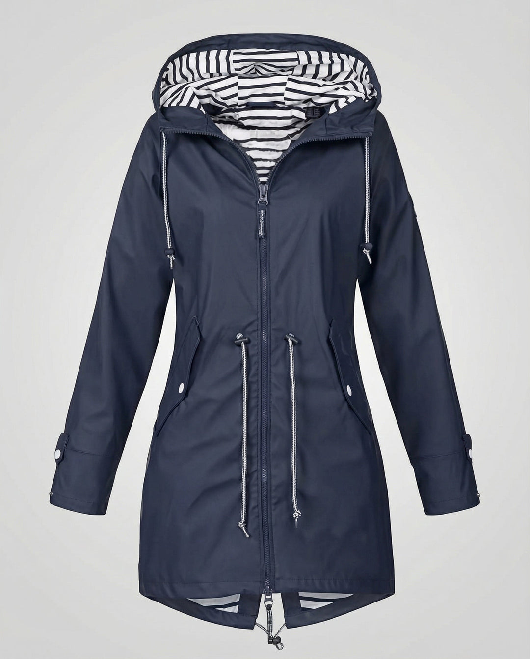 Wetterfester Damen Mantel Kapuze | Drune