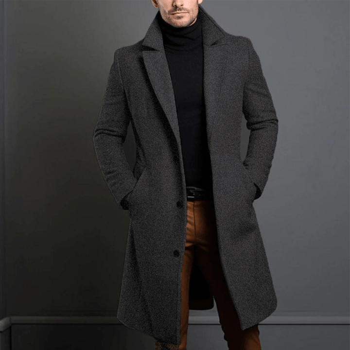 Drune | Herren langer Wintermantel