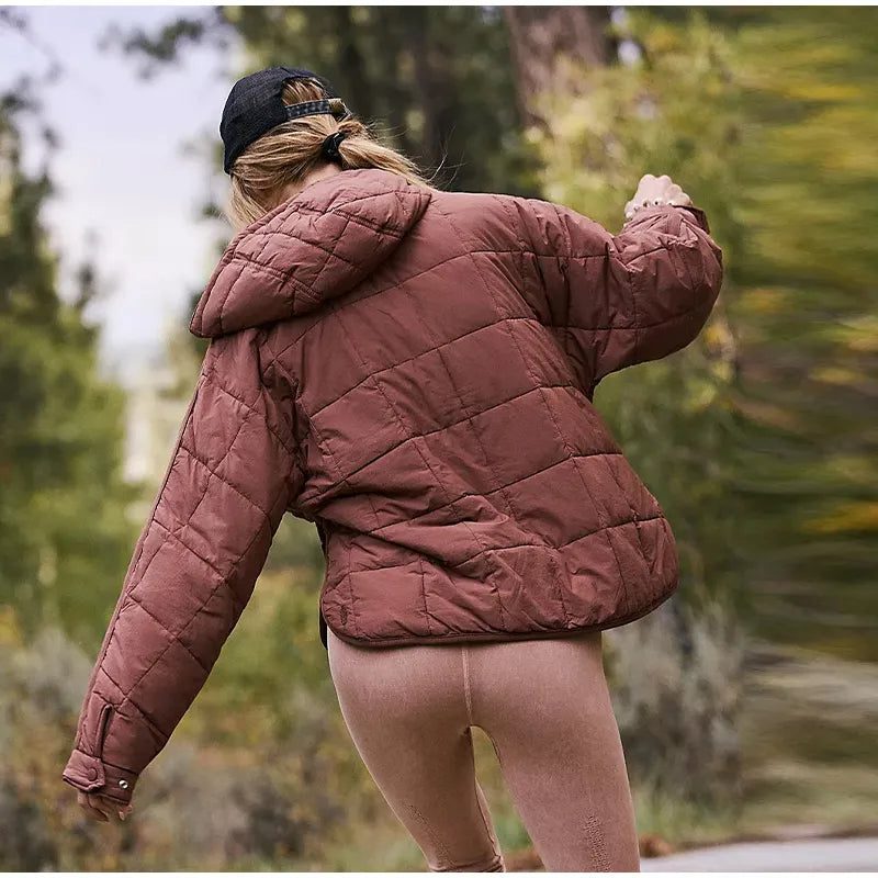 Drune | Lässige, dünne, aber warme Jacke und Pullover für Damen