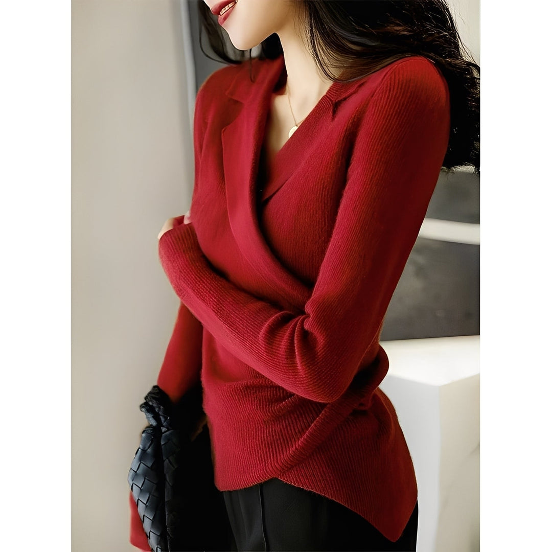 Drune | Eleganter Damenpullover mit langen Ärmeln