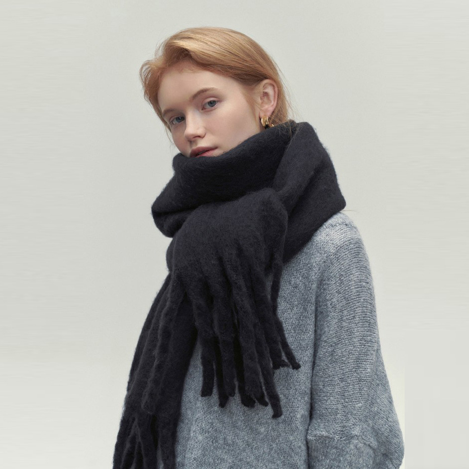 Drune | Schal - luxuriöser weicher Damen Winterwrap