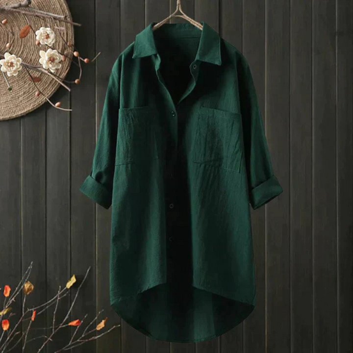 Drune | Luftige Oversize Bluse Aus Baumwolle