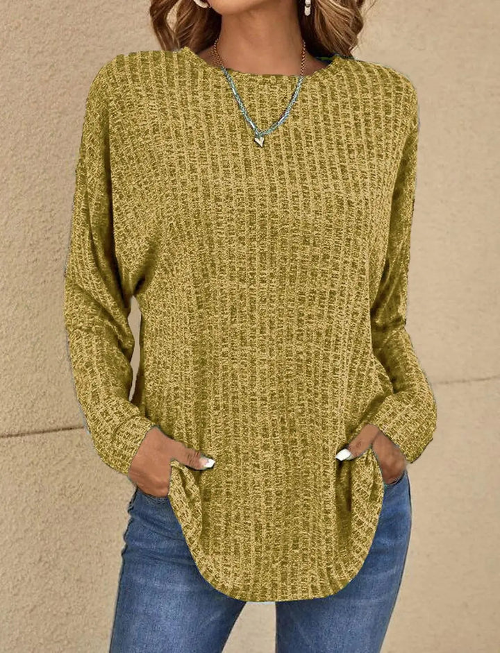 Drune | Stylisches Gestricktes und Dehnbares Lässiges Top