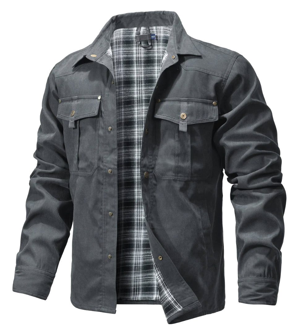 Drune | Rover Jacke Aus Flanell