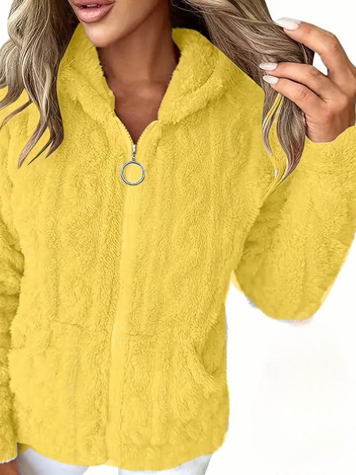 Drune | Weiches Kapuzen Sweatshirt mit Reißverschluss