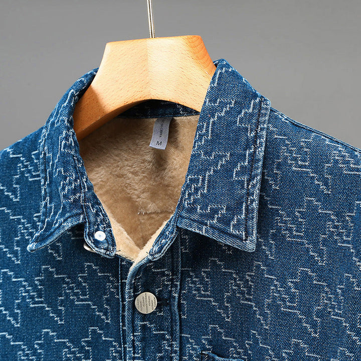 Drune | Herren Freizeitjacke - Gemustertes Design