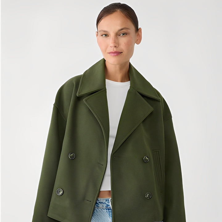 Drune | Freizeit, locker sitzende Kurzjacke für Frauen
