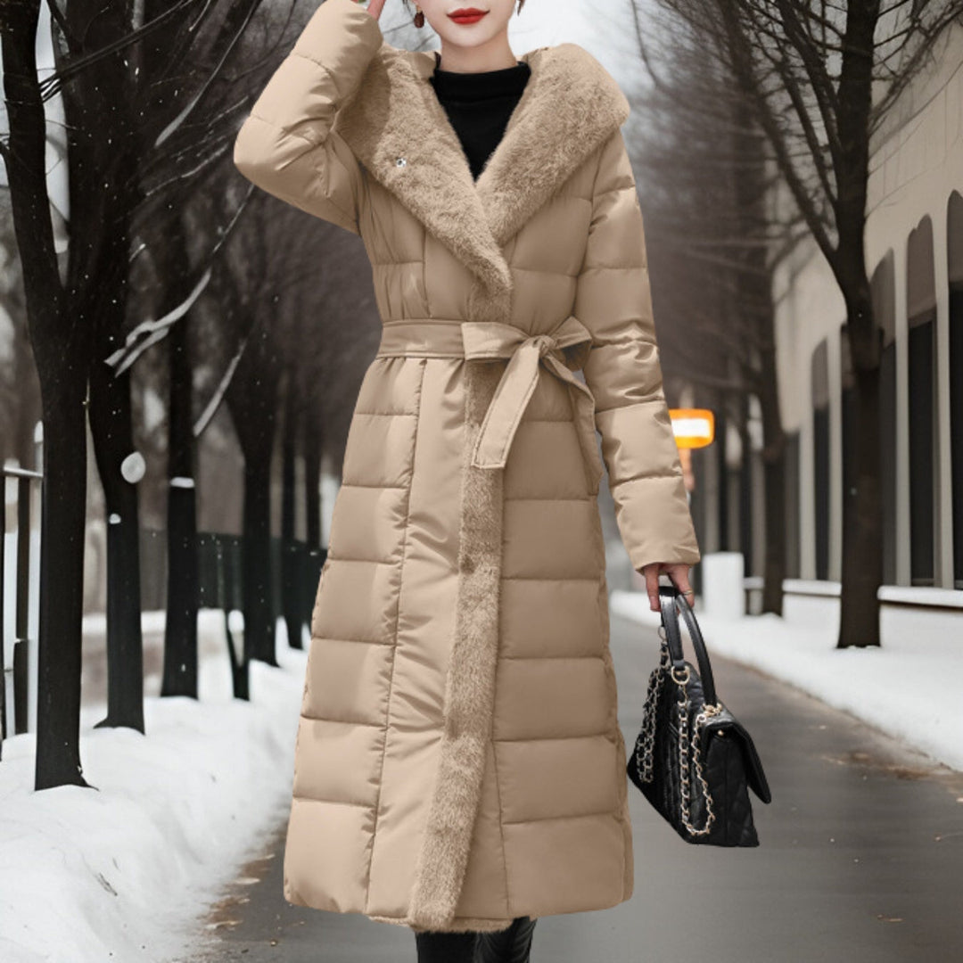 Damen Wollmantel mit Hochwertigem Material & Wärmender Fütterung | Drune