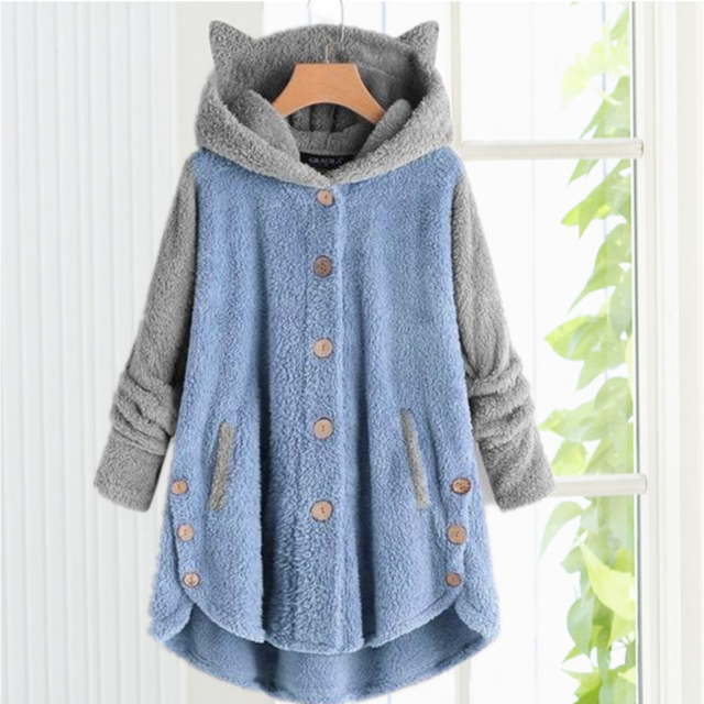Drune | Kapuzenjacke mit Katzenohren Design