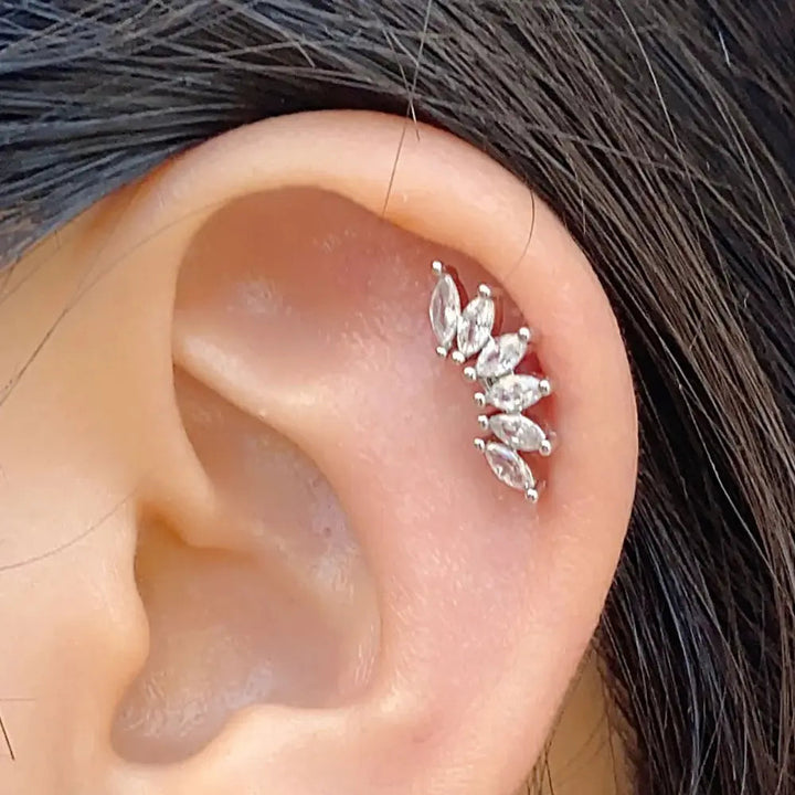 Drune | Tragus Helix 925 Silber Ohrringe Für Damen