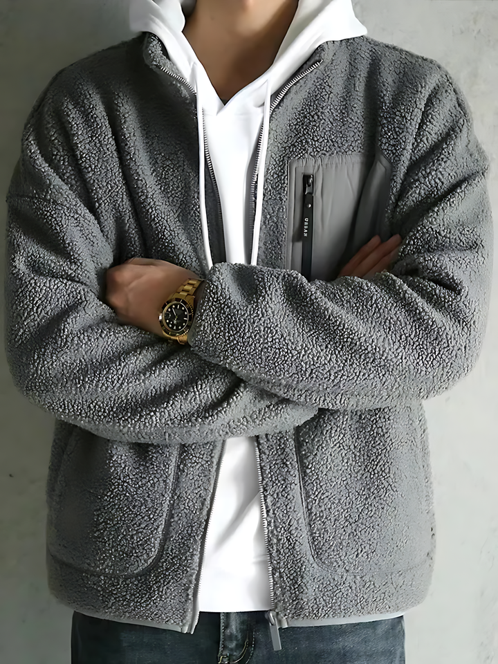 Drune | Fleece Futter Herren Winterjacke