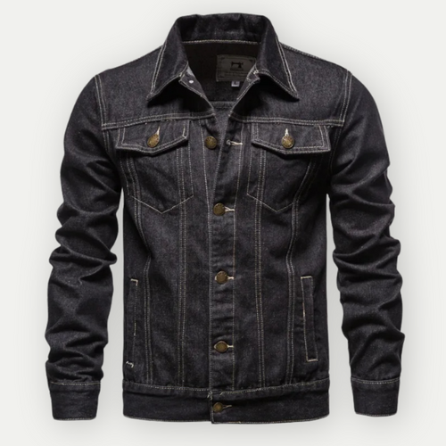Drune | Herren jacke im Trucker-Stil