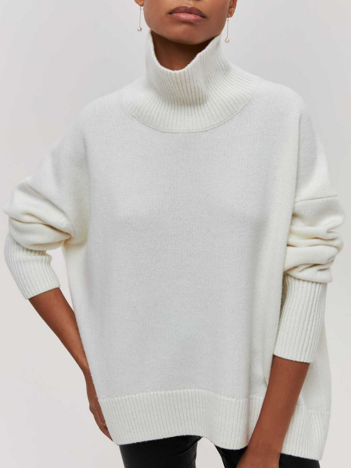 Drune | Modischer Pullover mit hohem Halsausschnitt
