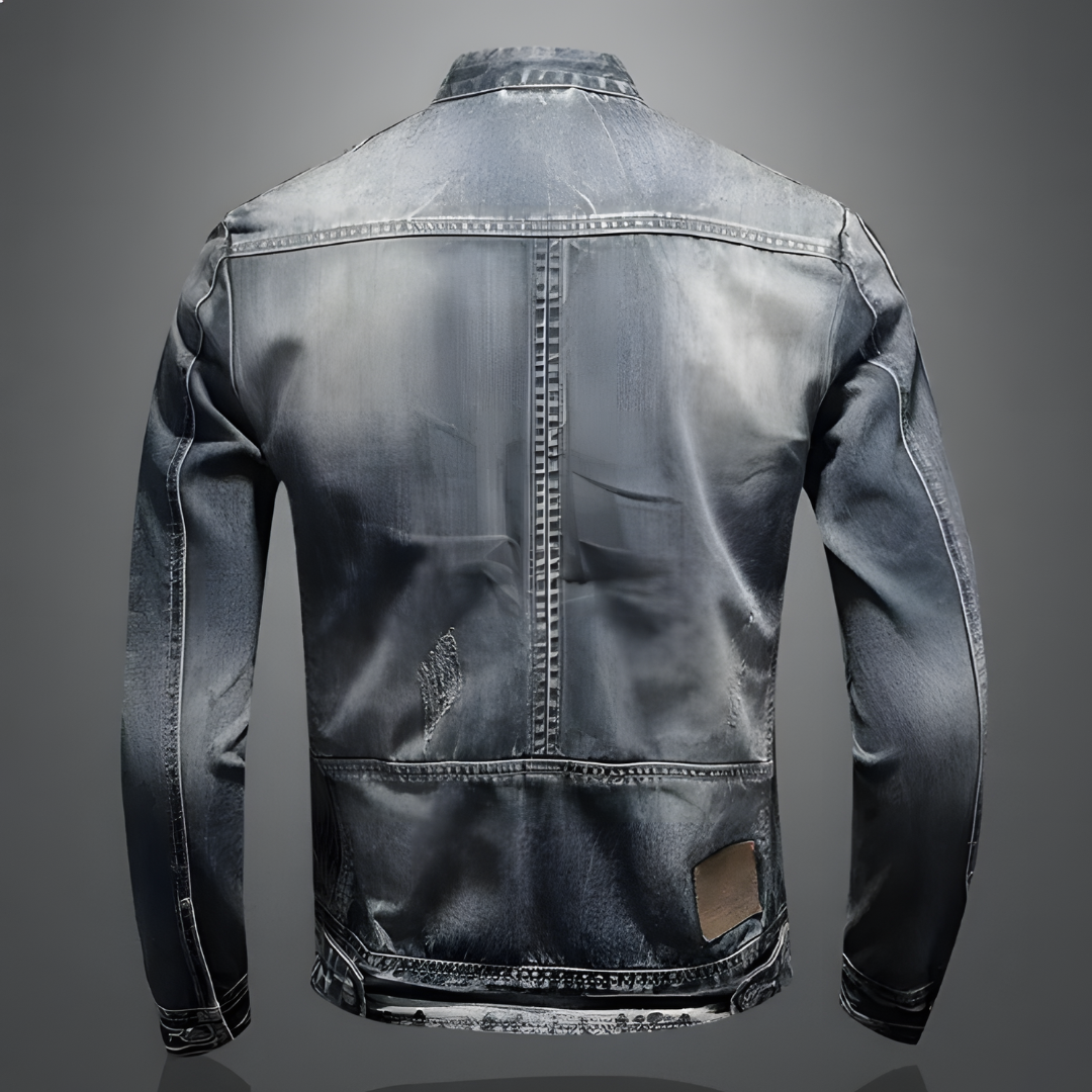 Drune | Herren Stehkragenjacke - Mit Reißverschluss