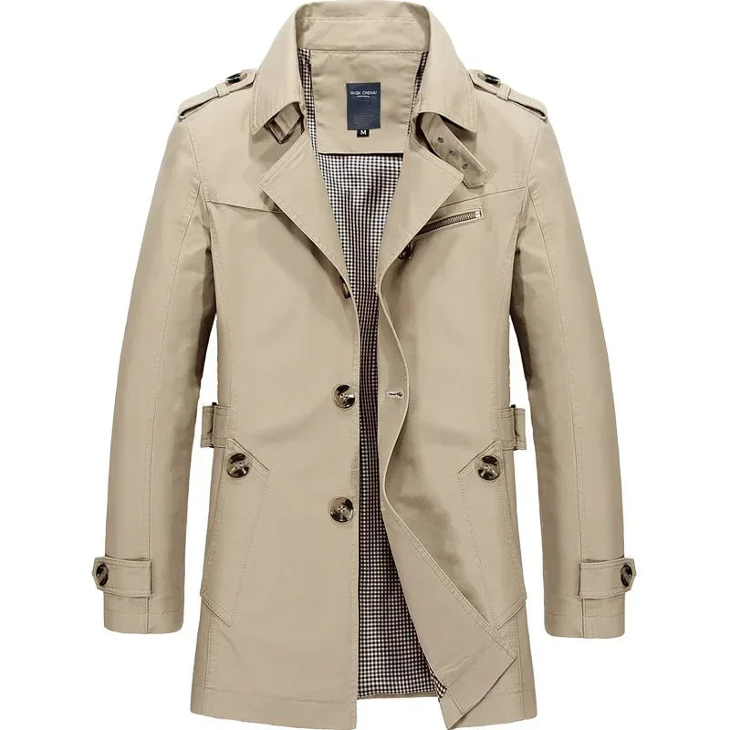 Drune | Klassische Business Windbreaker
