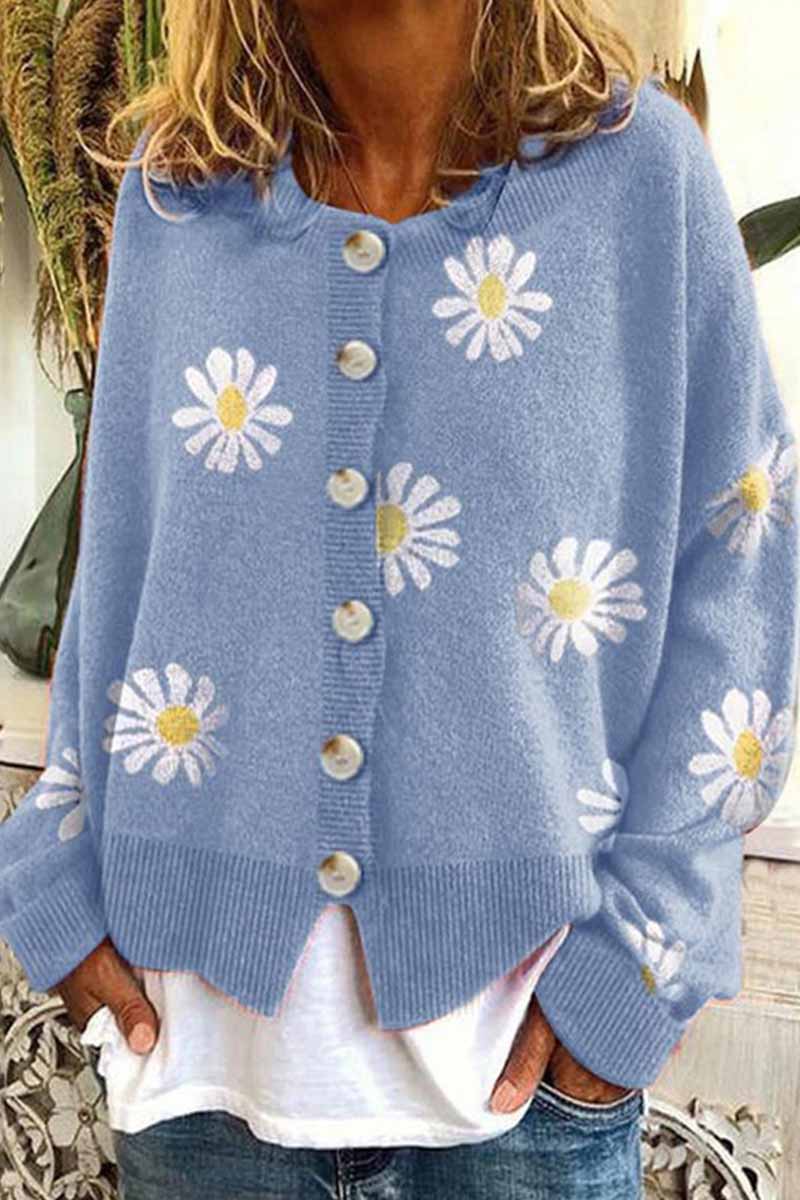 Drune | Elegante und Lässige Winter Strickjacke