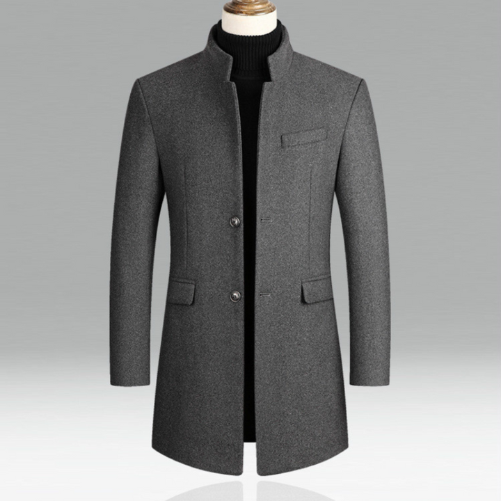 Drune | Knopf Trenchcoat Für Herren