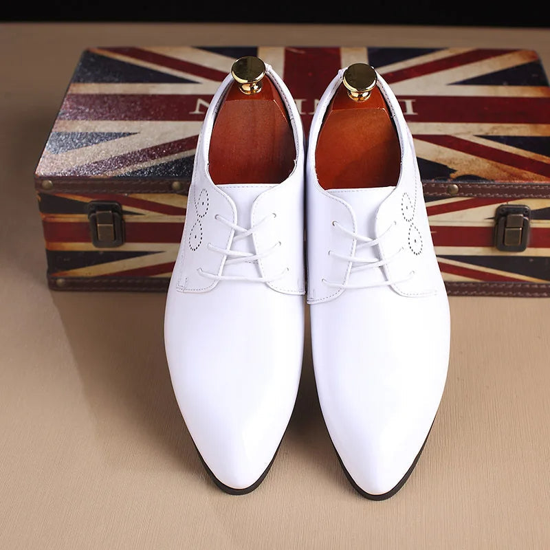 Drune | Glänzende Retro Brogues Für Herren
