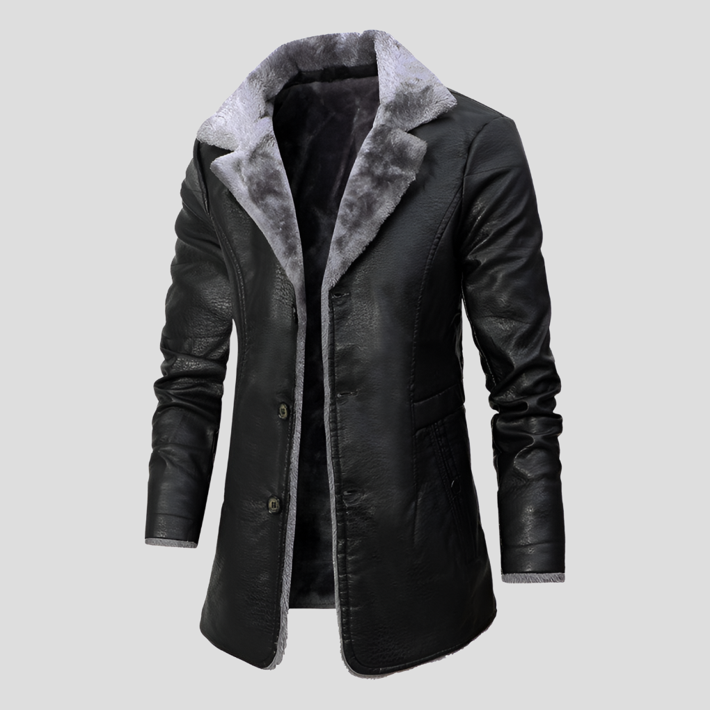 Drune | Herrenjacke Aus Gefüttertem Schafsleder