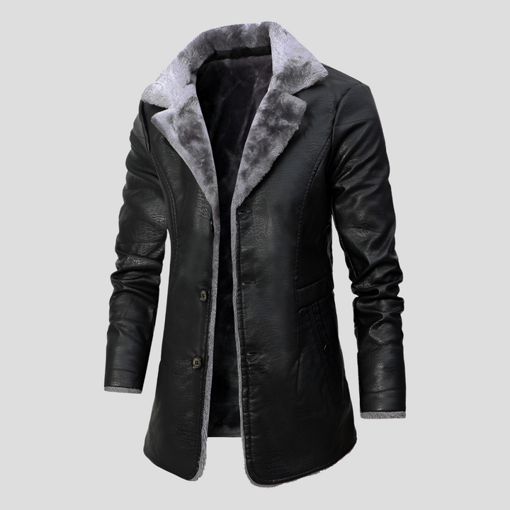 Drune | Herrenjacke Aus Gefüttertem Schafsleder