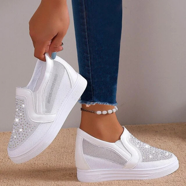 Drune | Mode Crystal Sneakers für Frauen