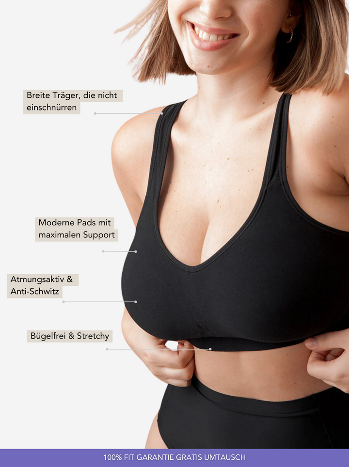 Drune | Everyday Bügelfreier Shapewear Bh