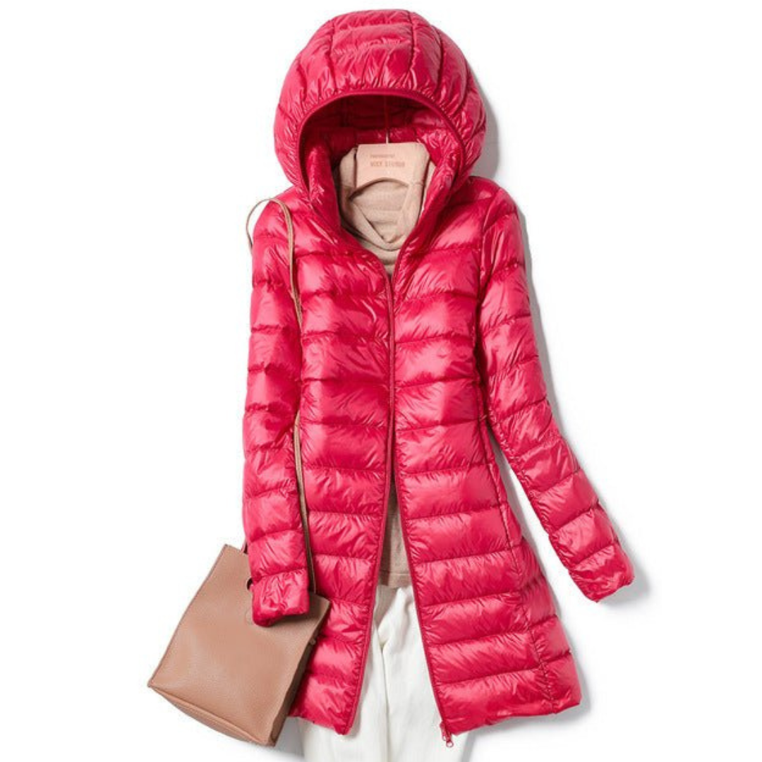 Drune | Winterjacke Mit Kapuze Für Damen - Puffer