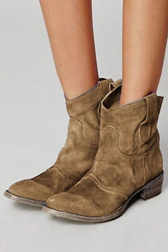 Drune | Unterstützte Wildleder Stiefeletten