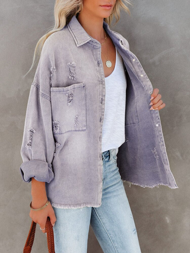 Drune | Trendiges Denim-Jacke für Damen - Stilvoll und Vielseitig