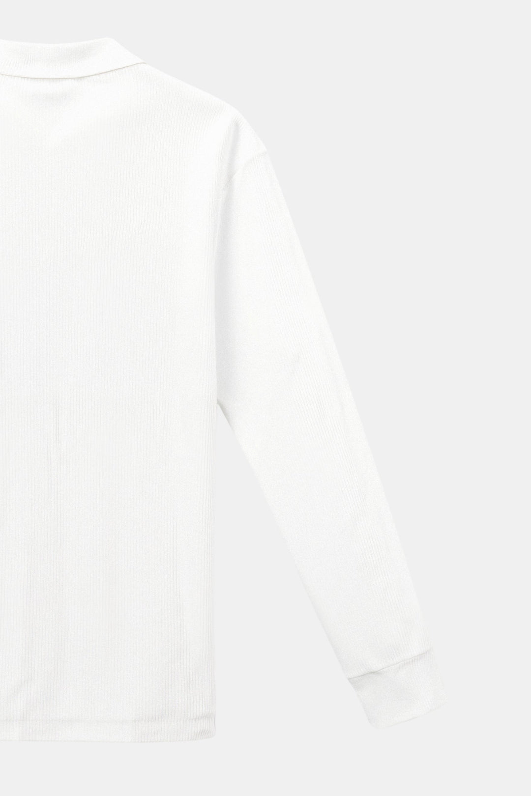 Drune | Stilvolle Poloshirts mit Langen Ärmeln und V-Ausschnitt