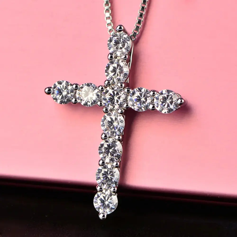 Drune | 925 Sterling Silber Kreuz Anhänger
