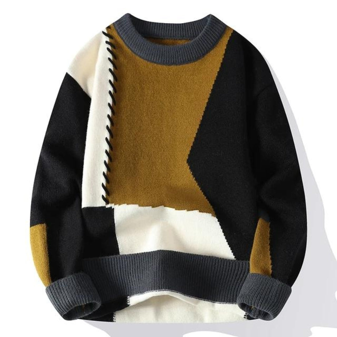 Drune | Patchwork Pullover