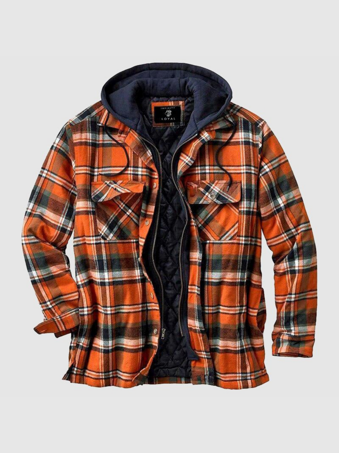 Drune | Karierte Jacke für Männer - Relaxed Fit