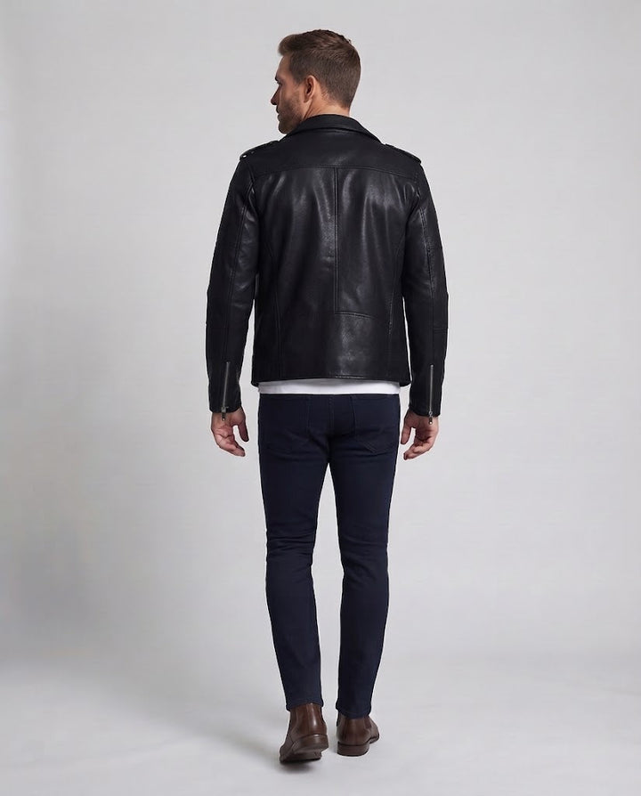 Herren Modische Bikerjacke Drune