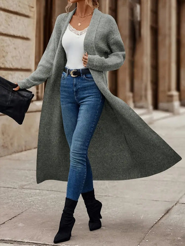 Drune | Langarm Wollcardigan