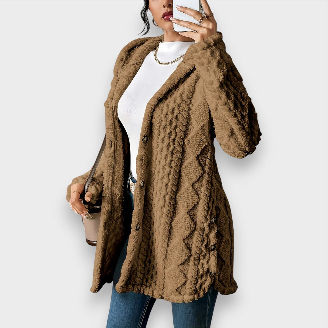 Drune | Plüsch-Hoodie-Cardigan-Pullover