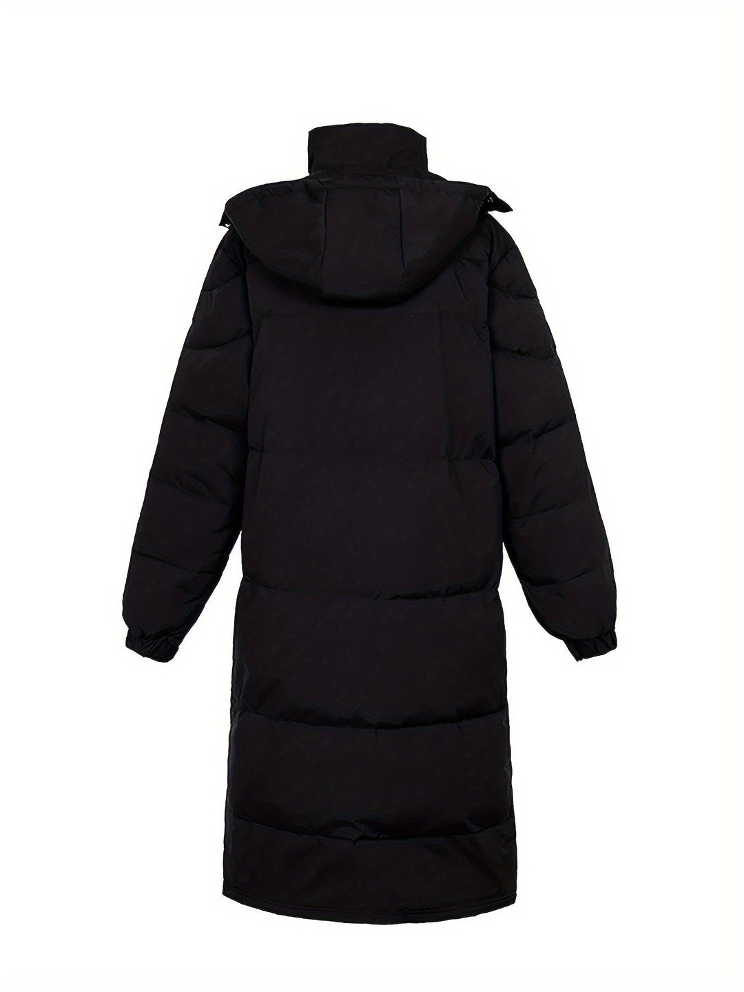 Drune | Lange Gepolsterte Lockere Passform Reißverschluss Daunen Winterjacke Für Herren - Perfekt für Outdoor-Aktivitäten