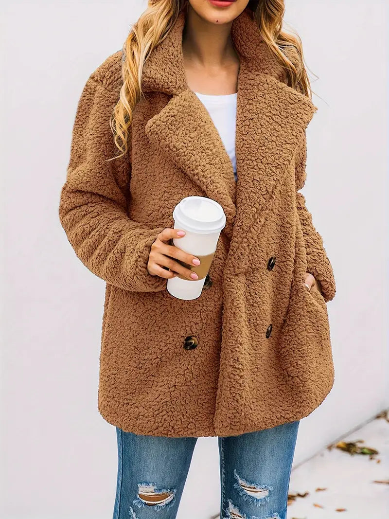 René | Luxus Teddyjacke für die kalte Saison