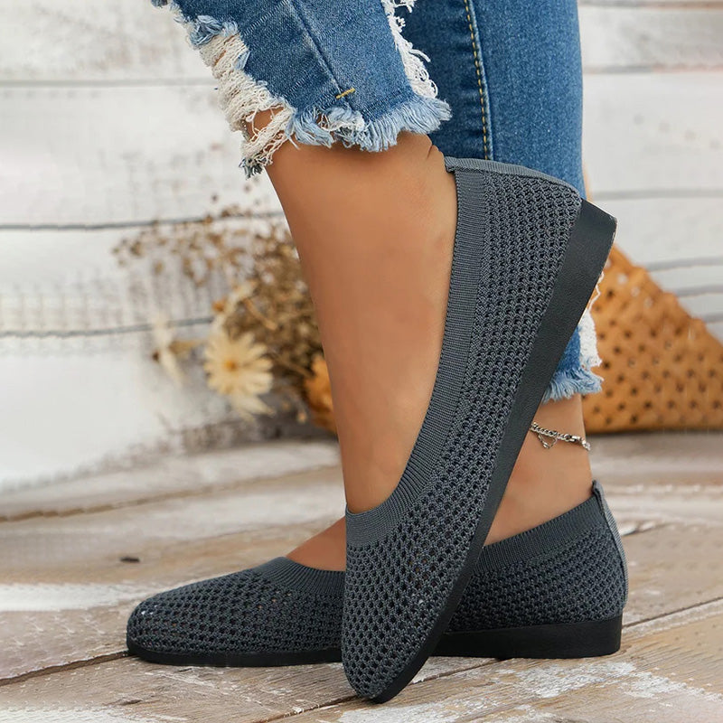 Lässige Atmungsaktive Flache Schuhe Drune