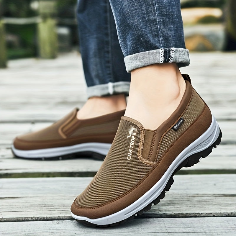 Drune | Herren Slip on Sneaker Loafer Atmungsaktiv Und Bequem