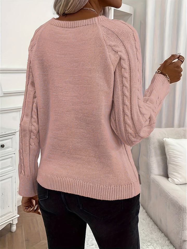 Drune | Kabelstrickpullover Damen