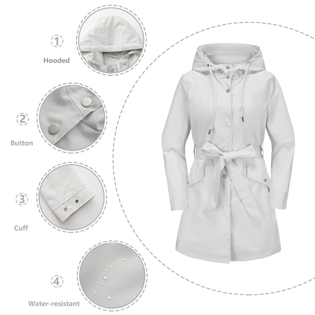 Drune | Wasserdichter Trenchcoat